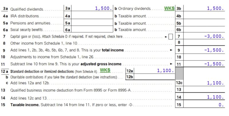 Capital Losses for Minors, Tax-Loss Harvesting Calculation